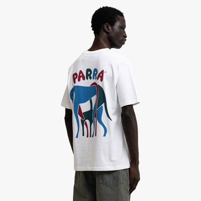 by Parra This Damn Chair T-Shirt White