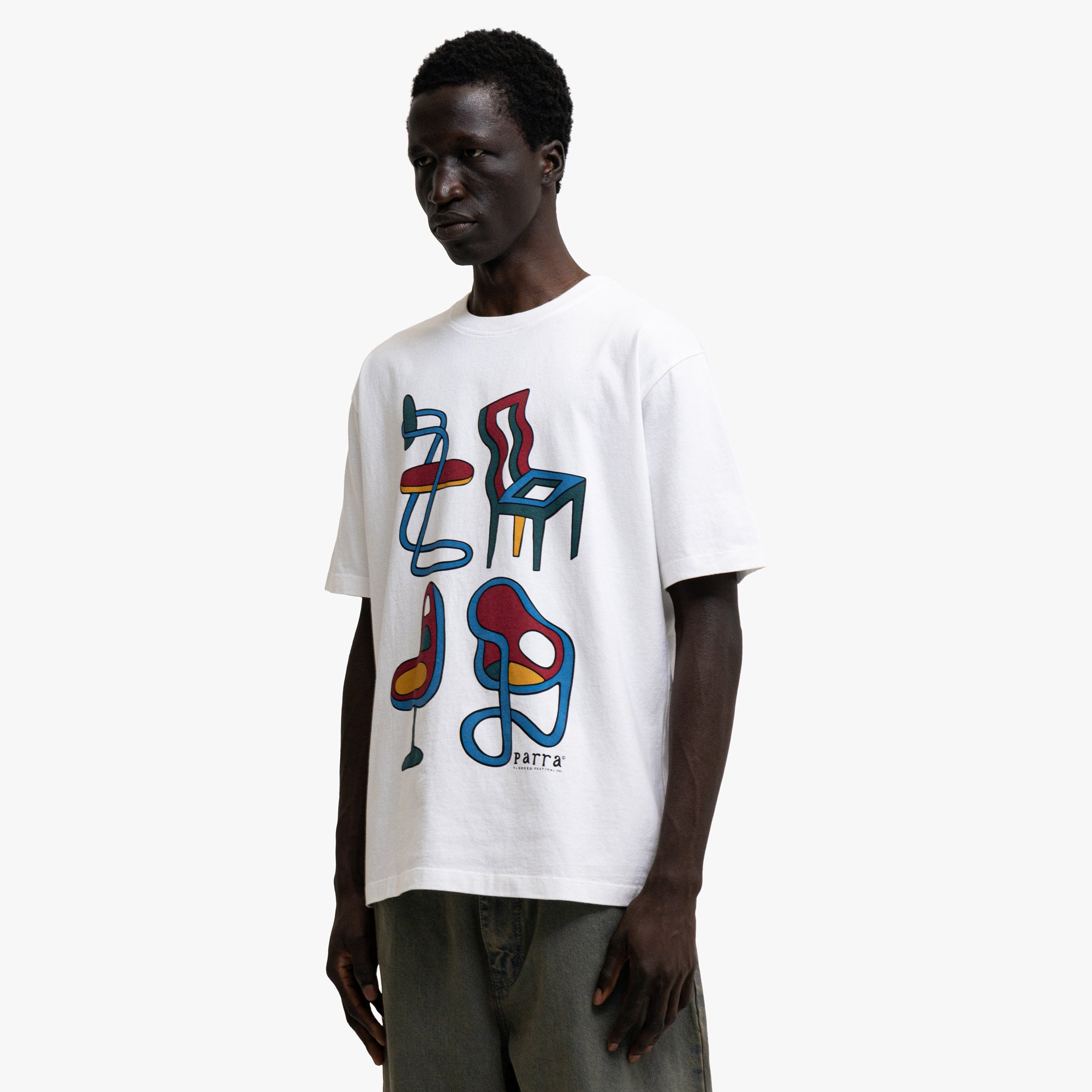 by Parra Unreasonable T-Shirt White