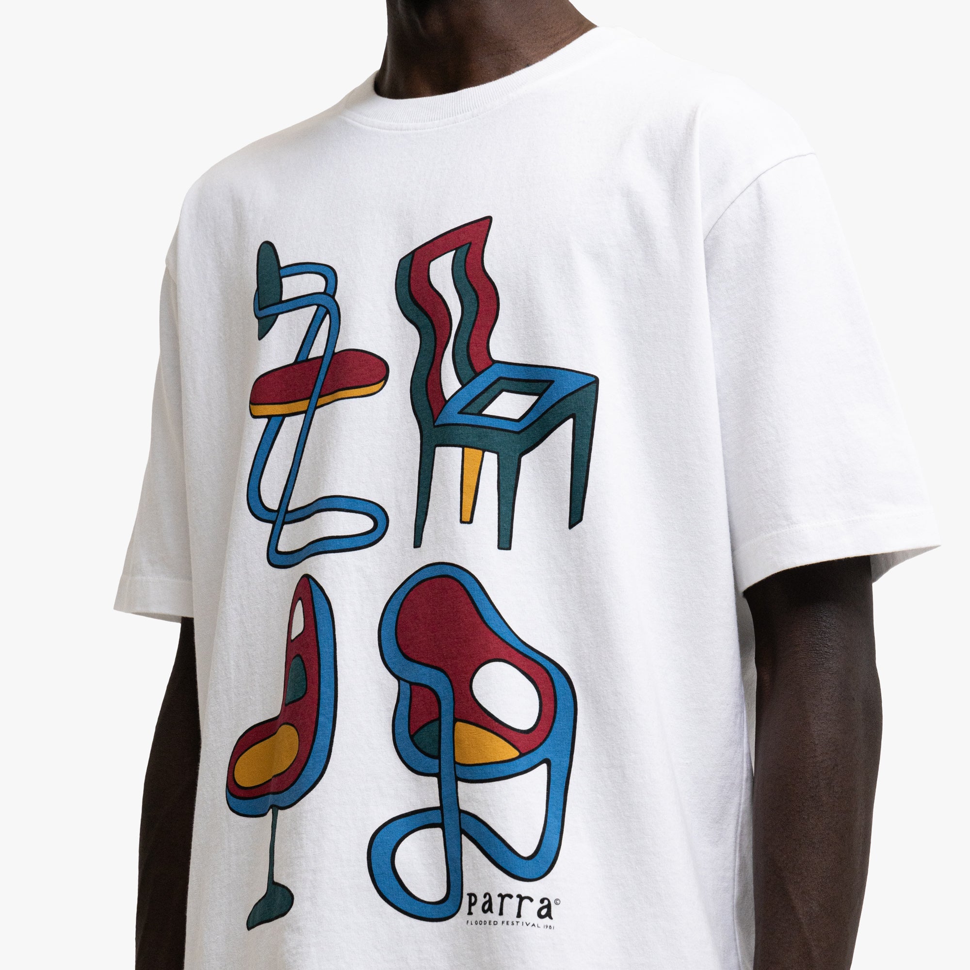 by Parra Unreasonable T-Shirt White