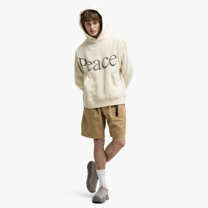 Museum Of Peace & Quiet Jumbo Wordmark Hoodie / Bone