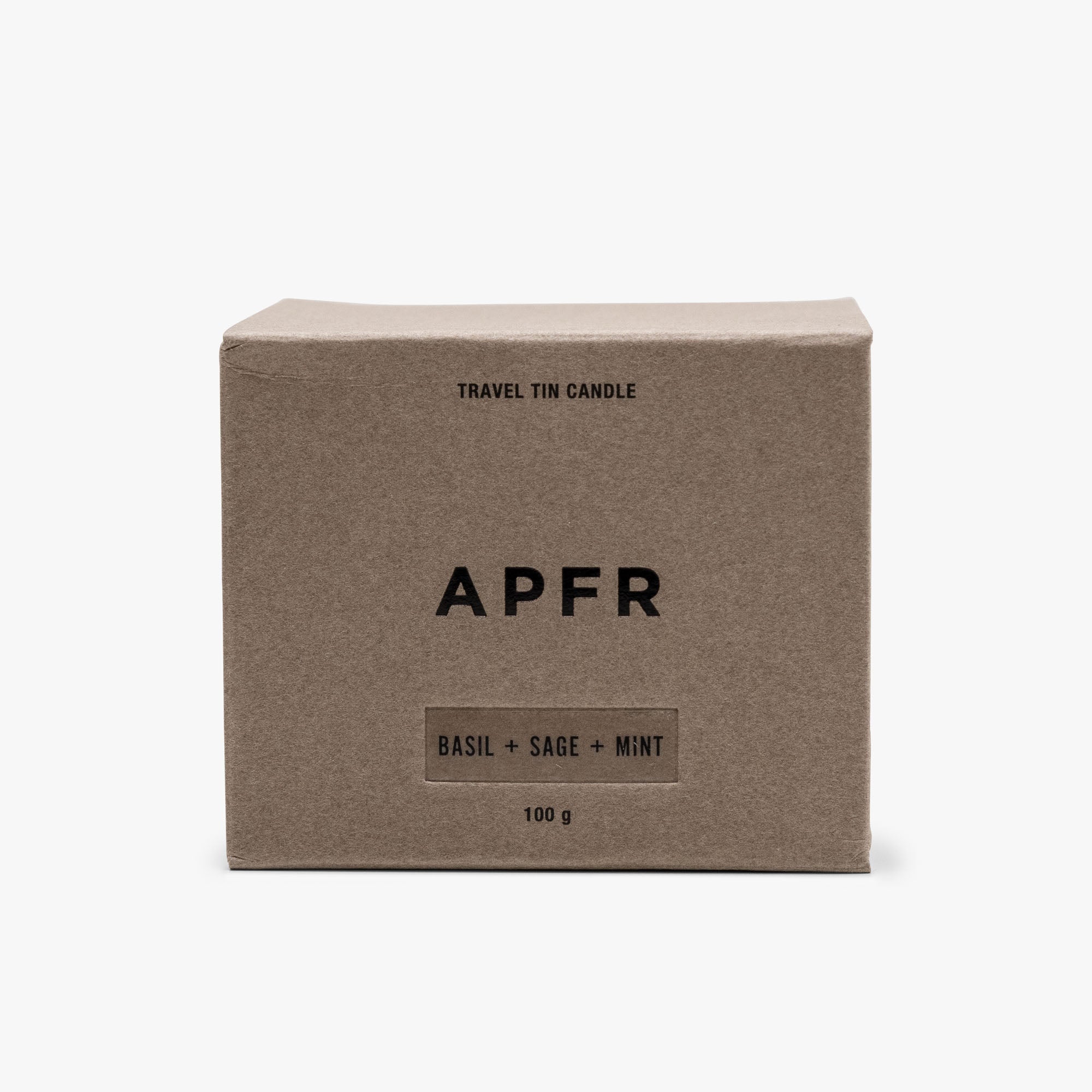 APFR Tin Candle Basil / Sage / Mint