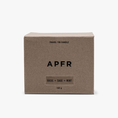 APFR Tin Candle Basil / Sage / Mint
