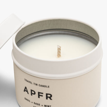 APFR Tin Candle Basil / Sage / Mint