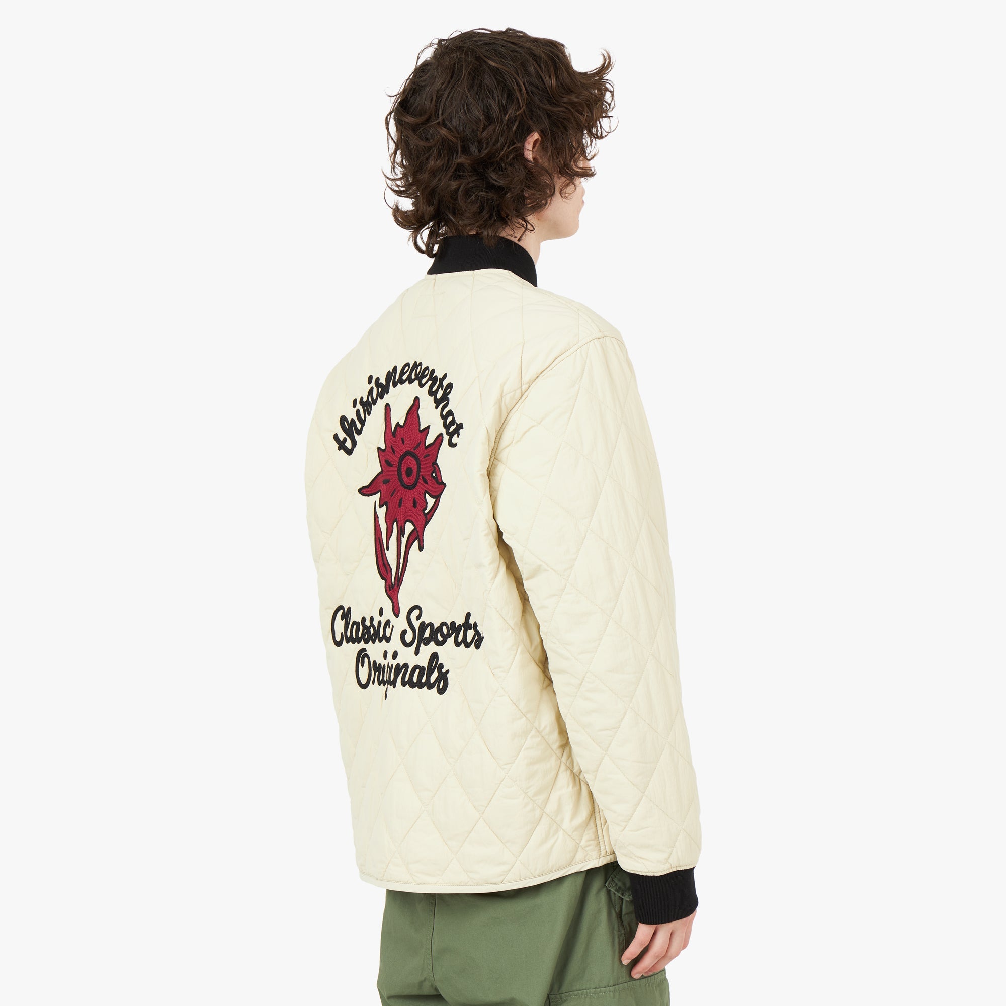 thisisneverthat Edelweiss Quilted Jacket / Stone