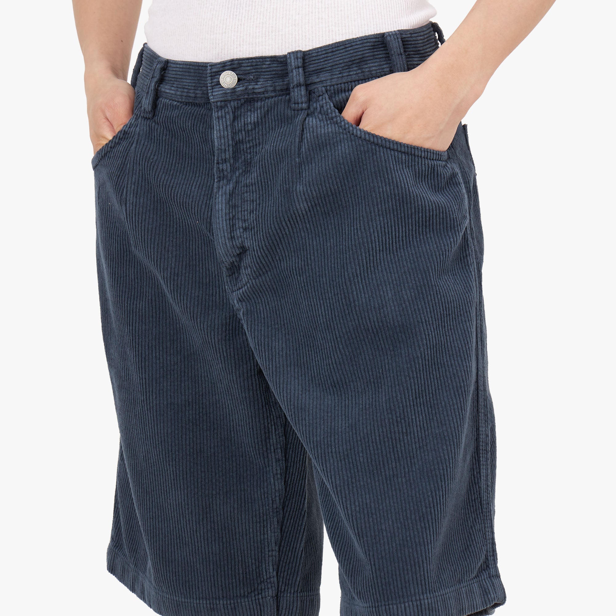 thisisneverthat Overdyed Corduroy Shorts / Off White