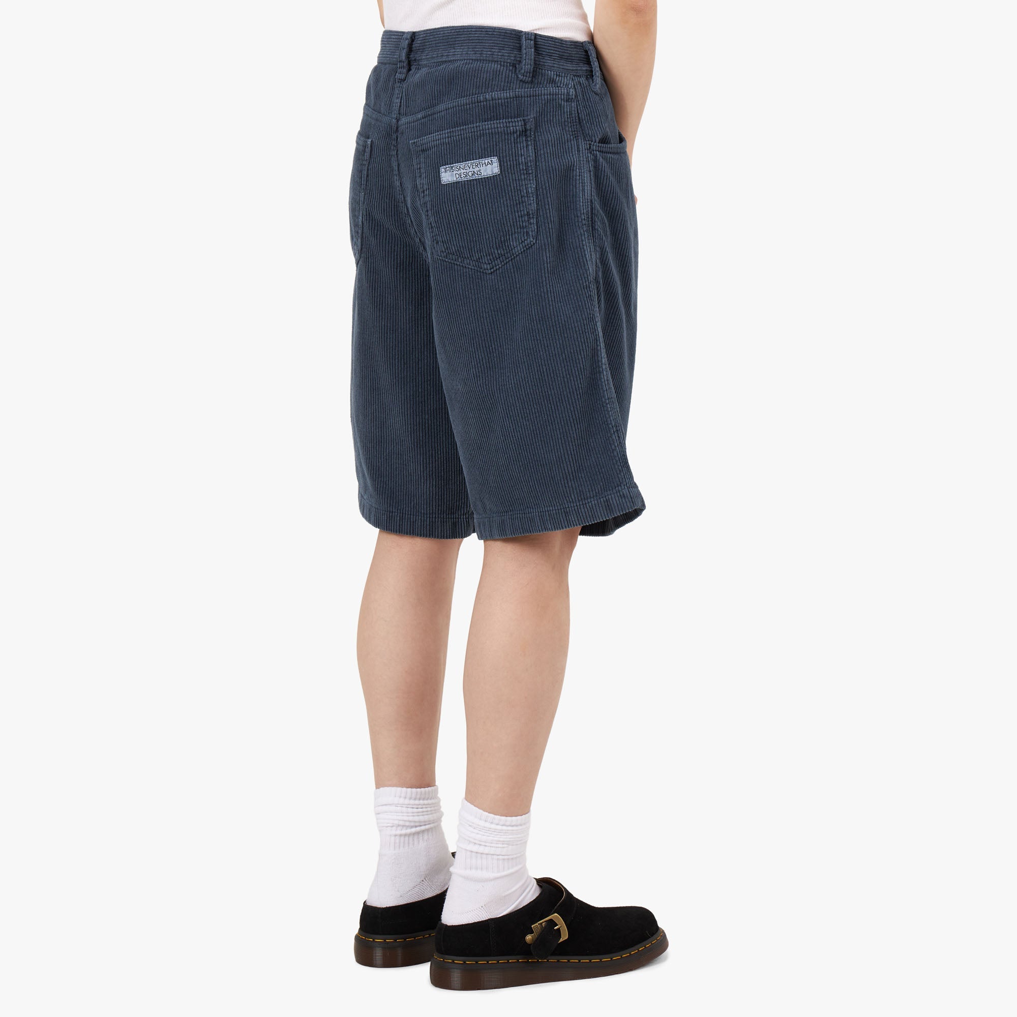 thisisneverthat Overdyed Corduroy Shorts / Off White