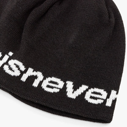 thisisneverthat SP-Logo No Cuff Beanie / Black
