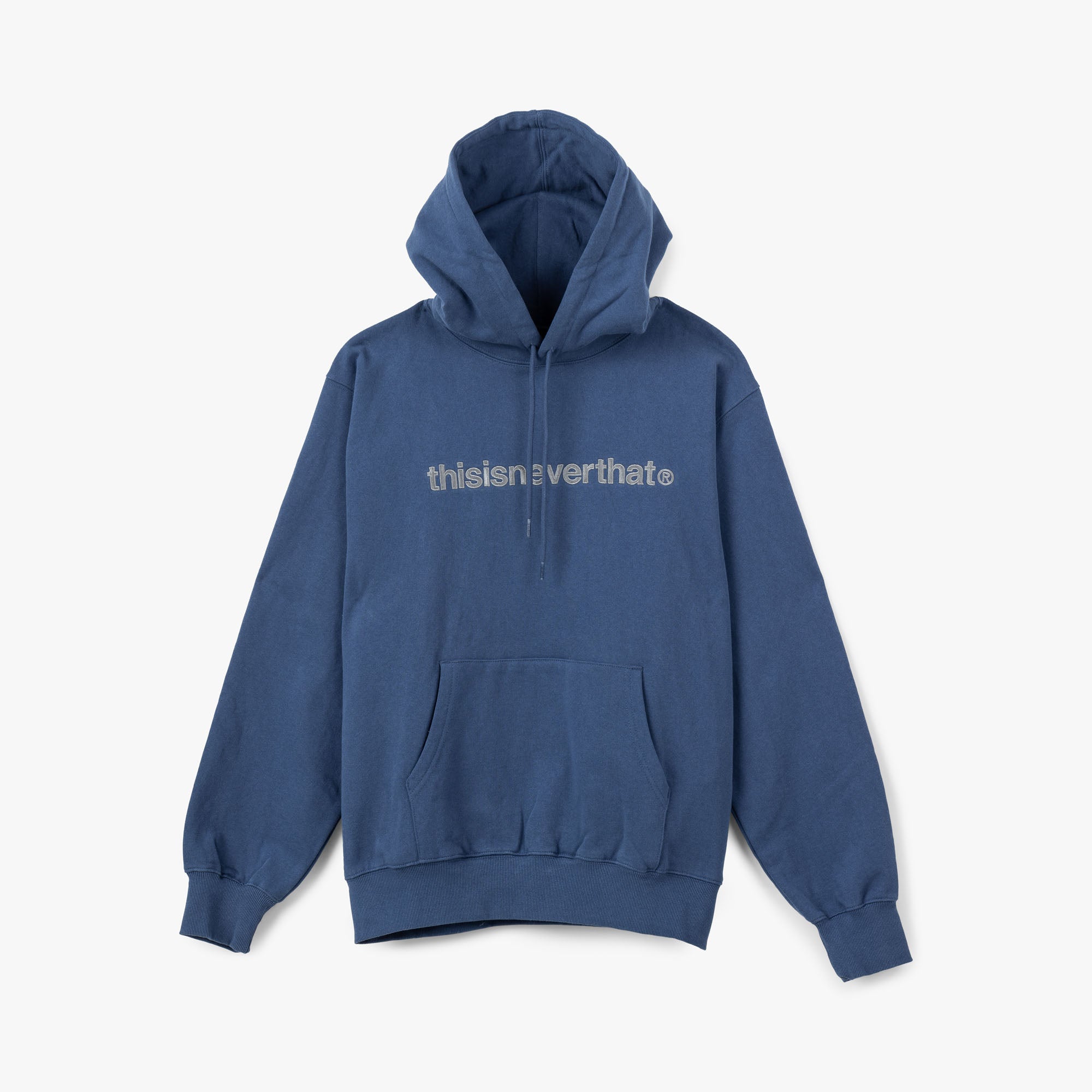 thisisneverthat T-Logo Hoodie / Deep Water