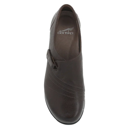 WOMEN'S DANSKO FRANNY | CHOCOLATE BURNISHED CALF