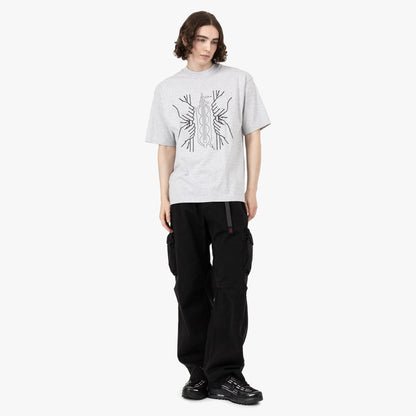The Trilogy Tapes Pressure Small T-Shirt / Grey Marl