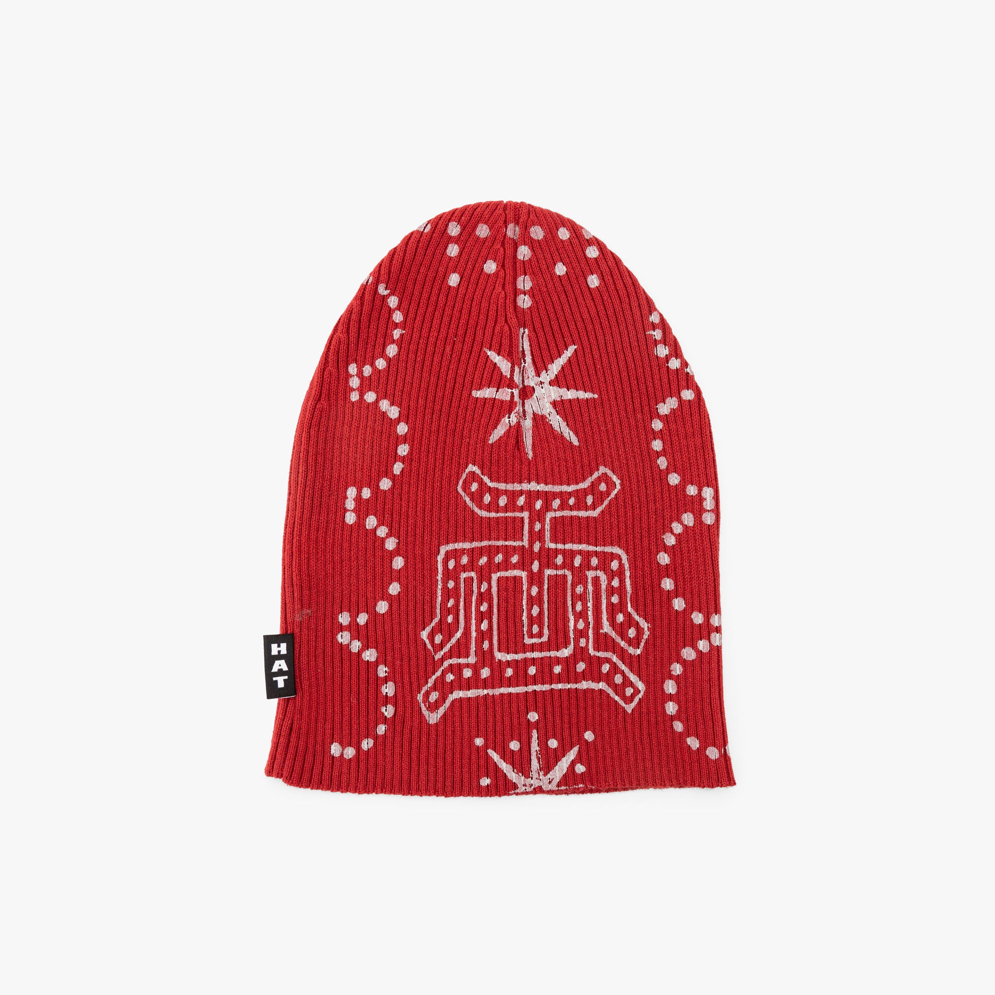 4YE Scar Beanie / Red
