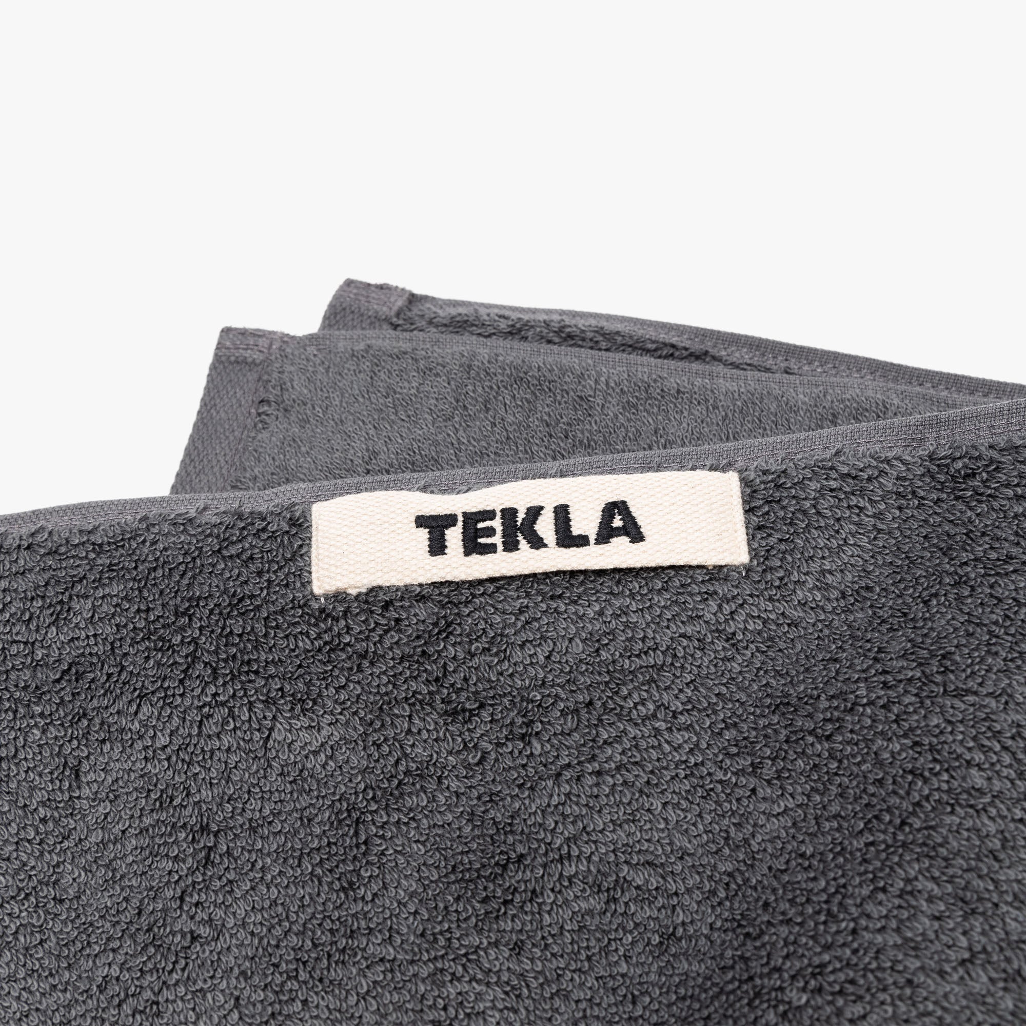 Tekla Hand Towel / Charcoal Grey
