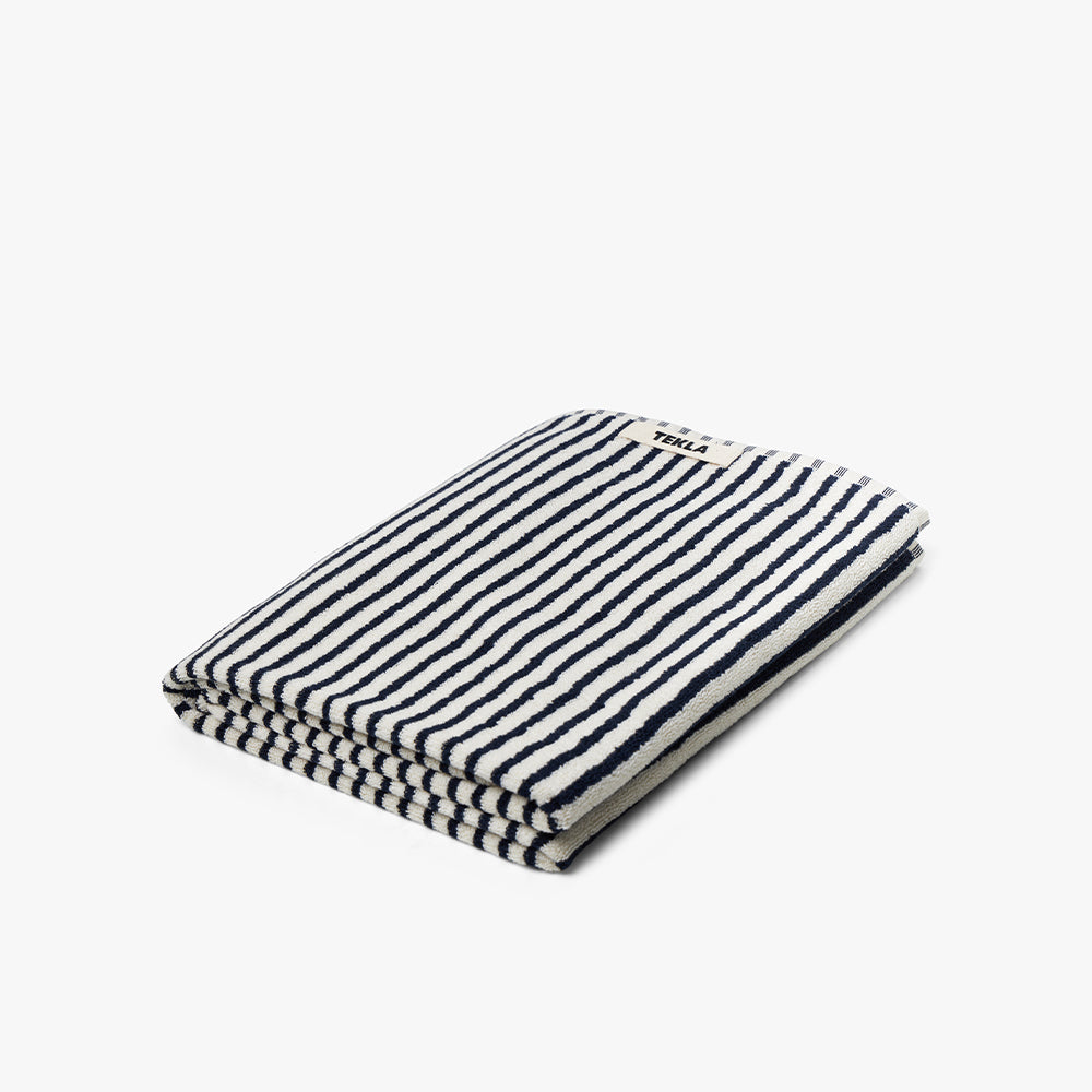 Tekla Bath Towel / Sailor Stripes