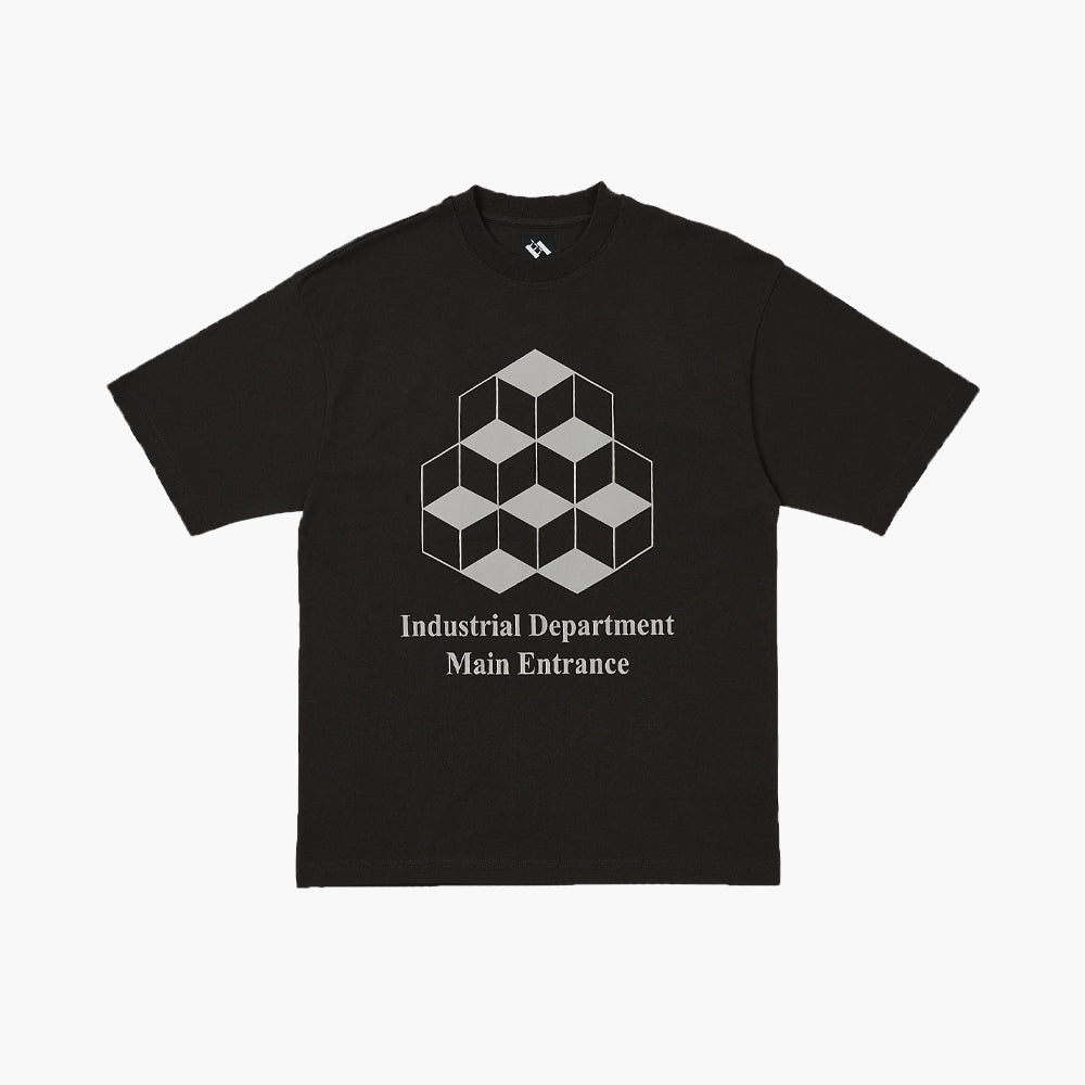 The Trilogy Tapes Industrial Department T-Shirt / Black