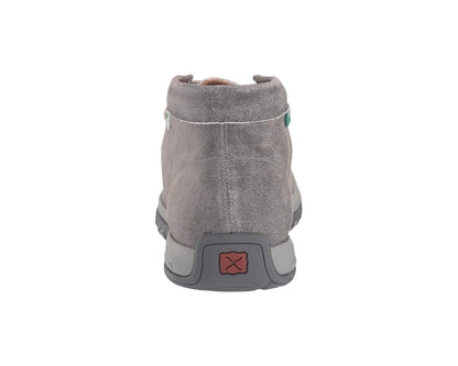 MEN'S TWISTED X CHUKKA DRIVING MOC | GREY - LIGHT GREY