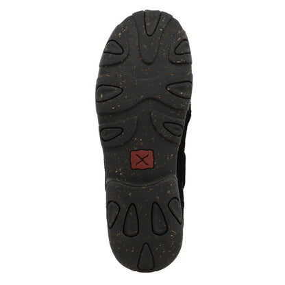 WOMEN'S TWISTED X SLIP ON DRIVING MOC | BLACK - GREY