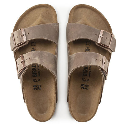 UNISEX BIRKENSTOCK ARIZONA OILED LEATHER | TOBACCO BROWN