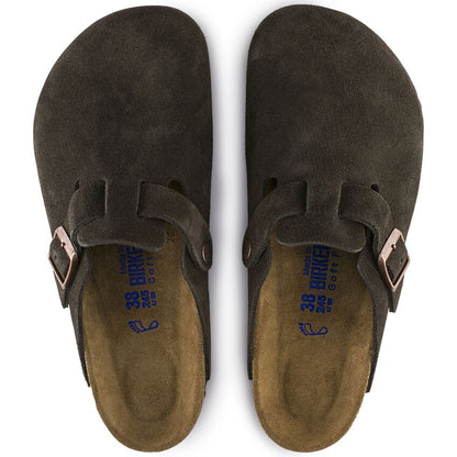 UNISEX BIRKENSTOCK BOSTON SOFT FOOT BED | MOCHA