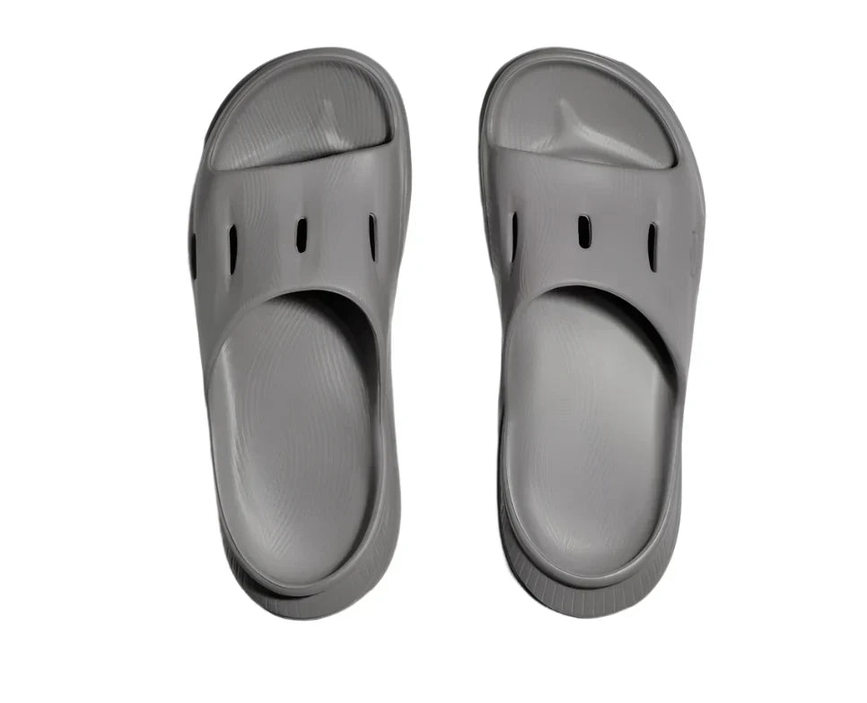UNISEX HOKA ORA RECOVERY SLIDE 3 | GREY / GREY