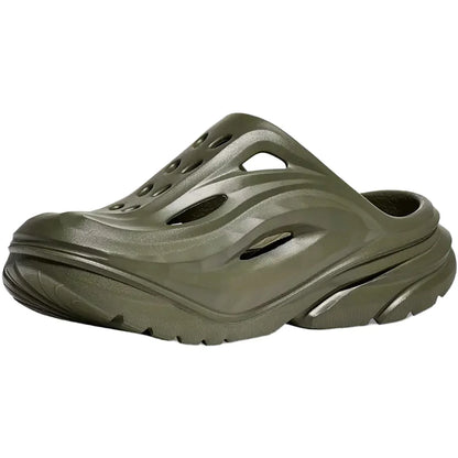 UNISEX HOKA ORA RECOVERY MULE | SLATE / SLATE