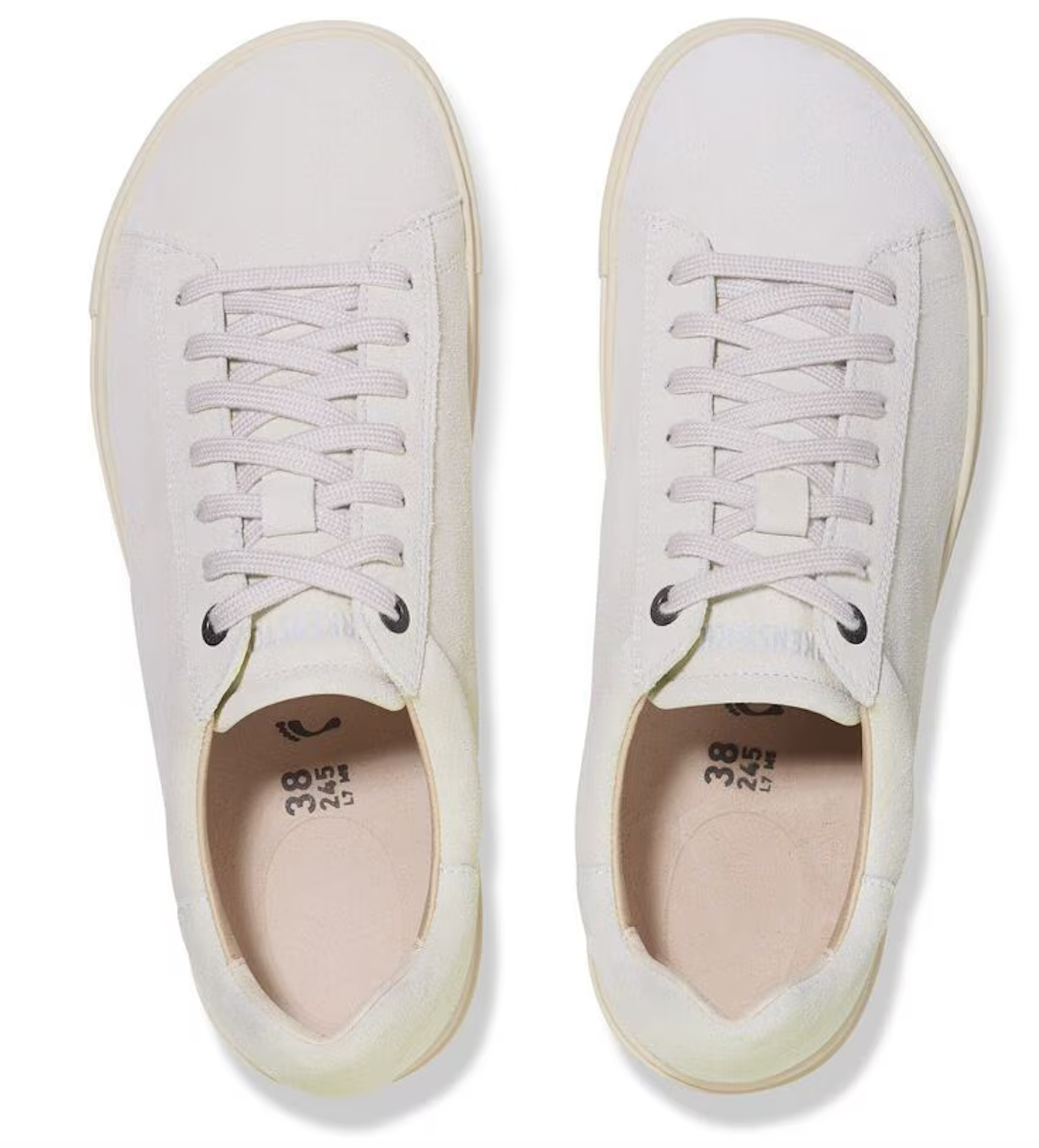 UNISEX BIRKENSTOCK BEND LOW | ANTIQUE WHITE SUEDE LEATHER