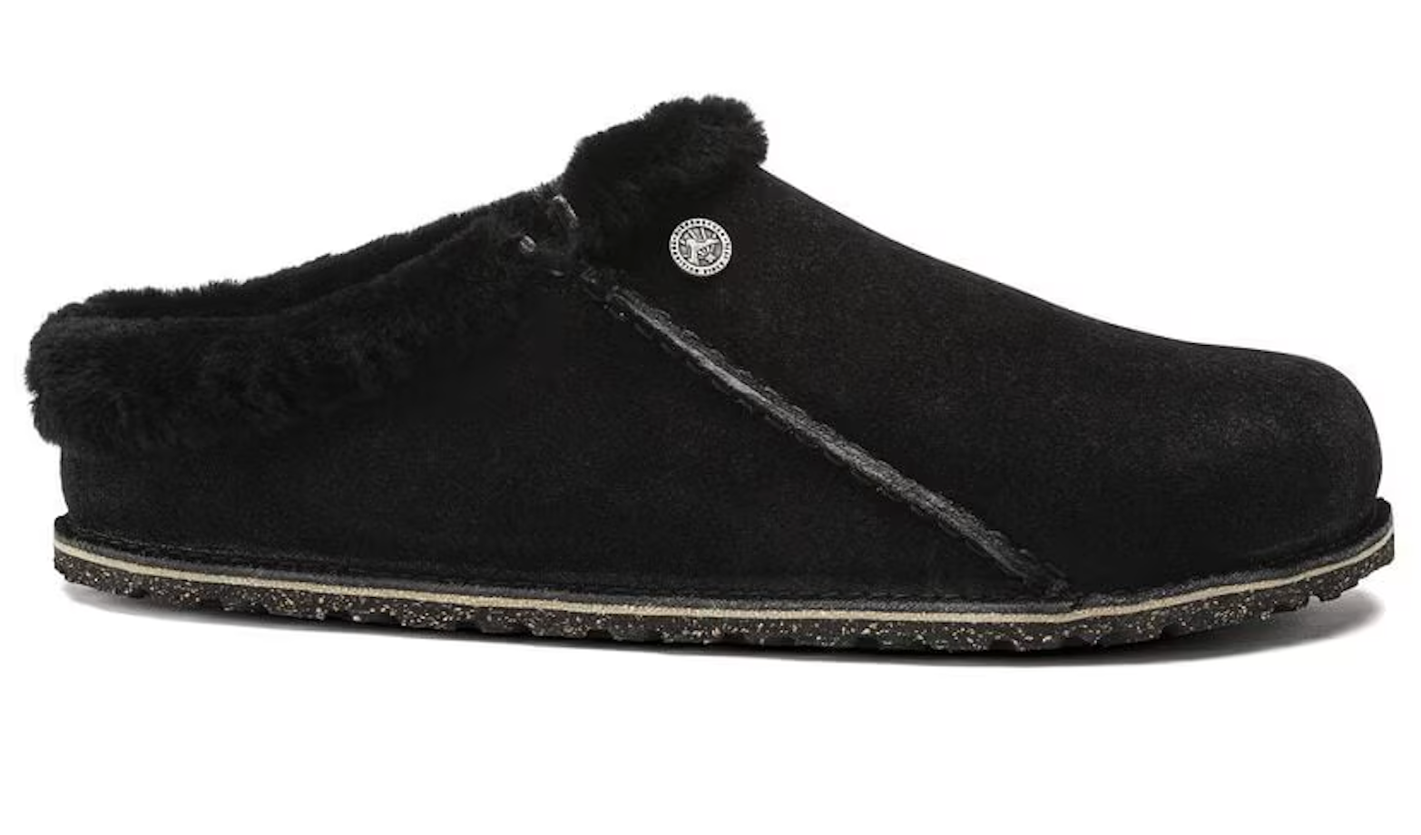 UNISEX BIRKENSTOCK ZERMATT PREMIUM FUR LINED CLOG | BLACK