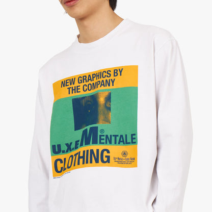 UXE Mentale New Graphics Long Sleeve / Off White
