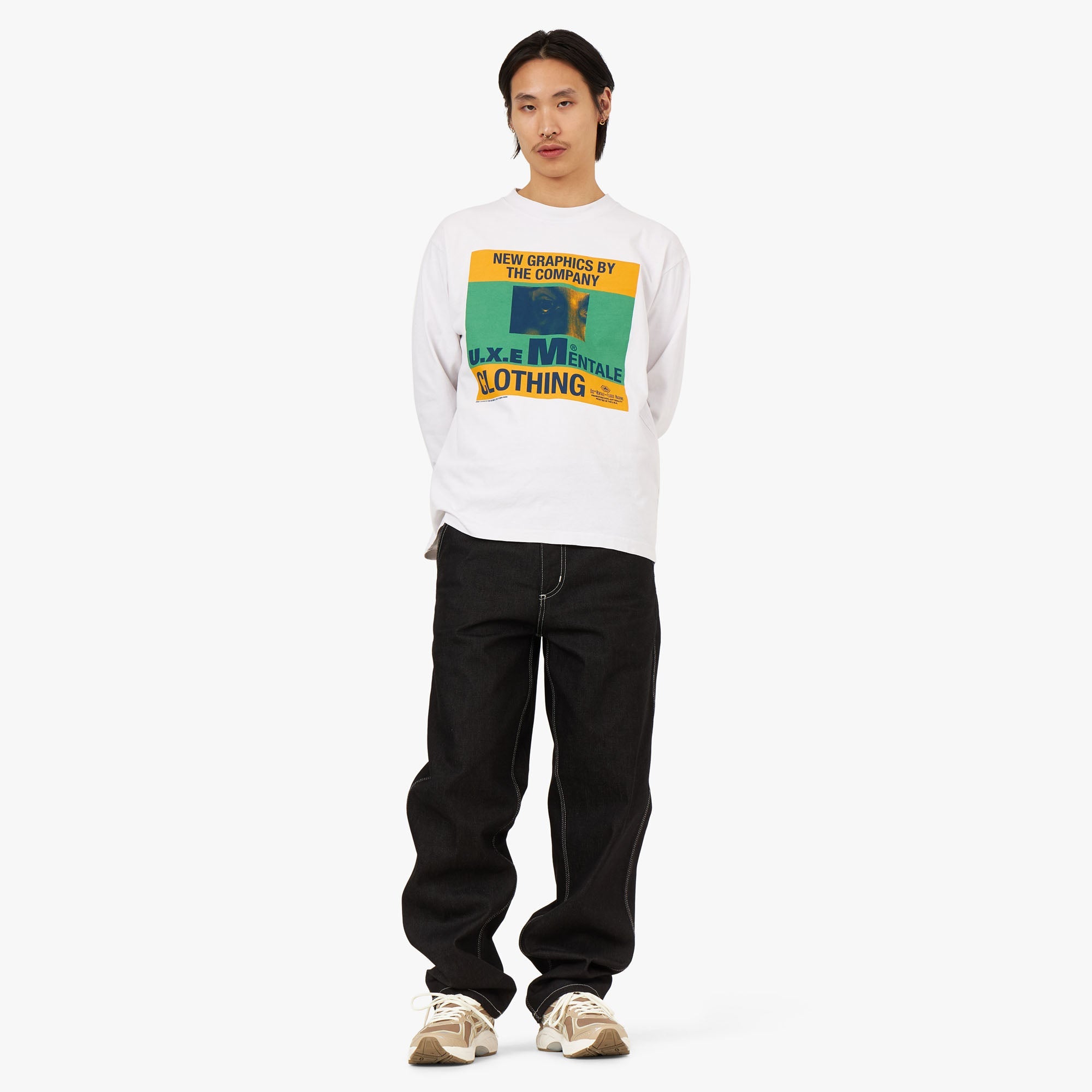 UXE Mentale New Graphics Long Sleeve / Off White