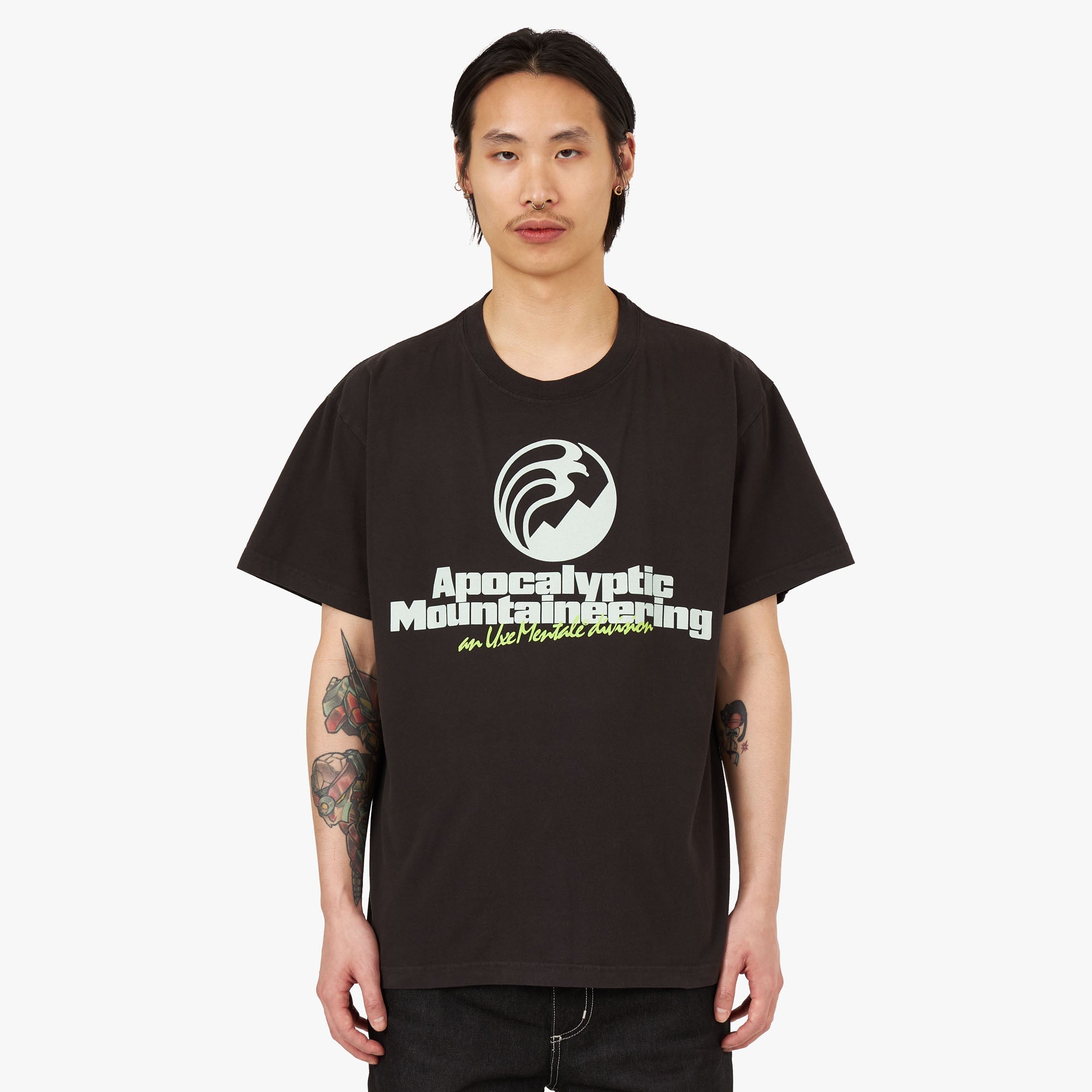 UXE Mentale Apocalyptic Mountaineering T-shirt / Black