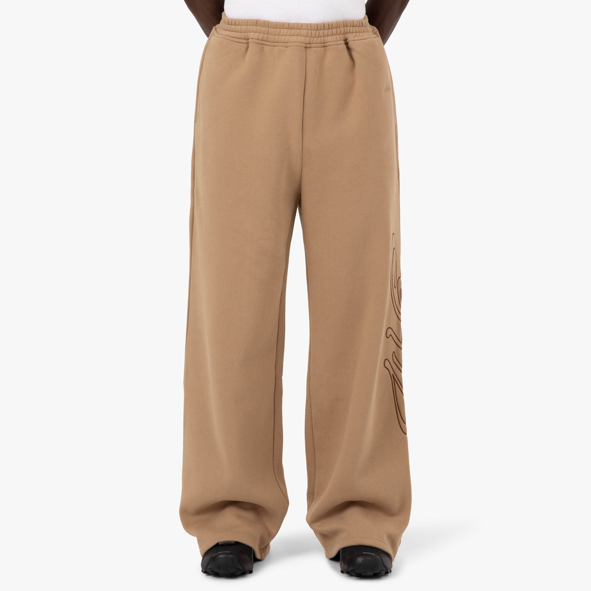 4YE Signature Wide Leg Pants Peanut / Brown