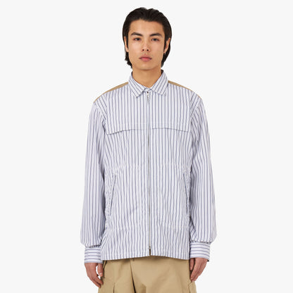 Junya Watanabe MAN Cotton Stripe Shirt White / Navy