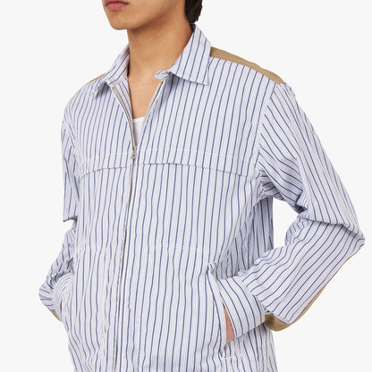 Junya Watanabe MAN Cotton Stripe Shirt White / Navy