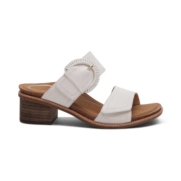 WOMEN'S AETREX TATIANA ARCH SUPPORT HEEL | IVORY