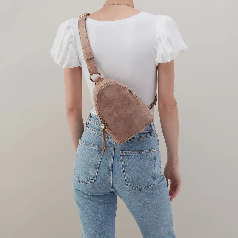 WOMEN'S HOBO FERN SLING | HAZEL BUFFED LEATHER