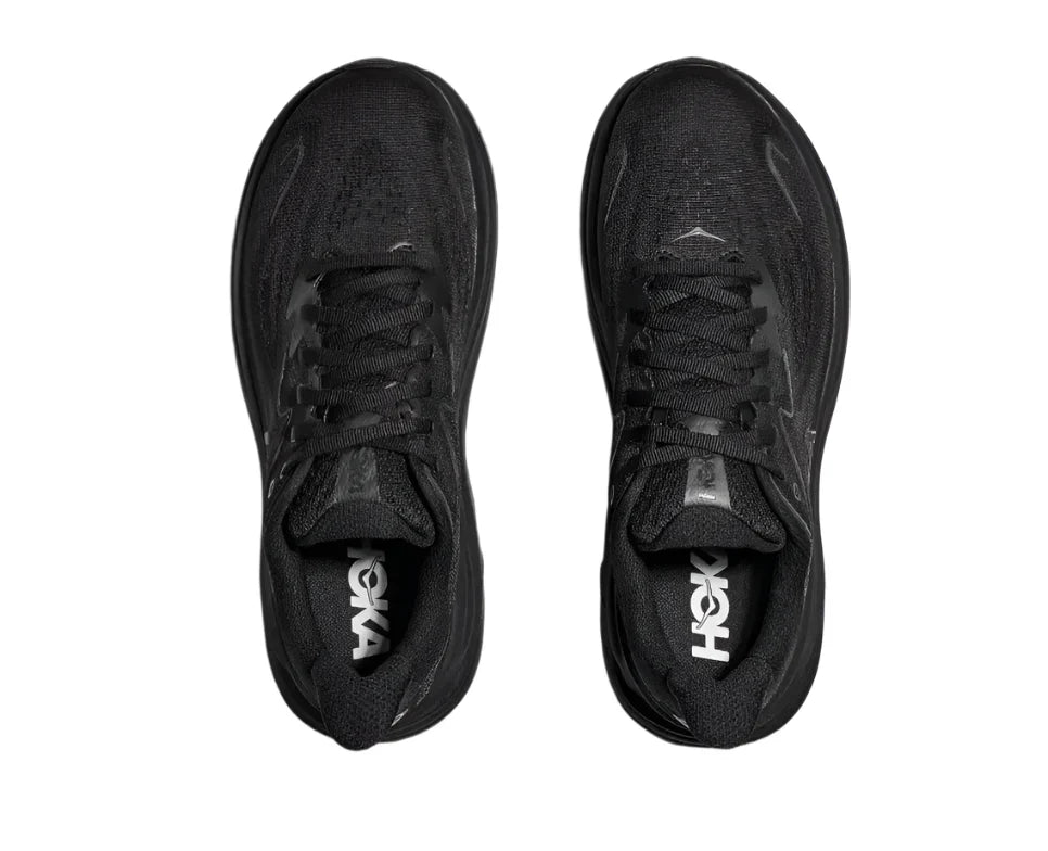 WOMEN'S HOKA CLIFTON 10 | BLACK / BLACK
