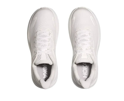 WOMEN'S HOKA CLIFTON 10 | WHITE / WHITE