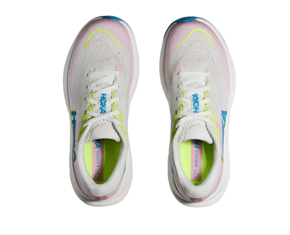 WOMEN'S HOKA RINCON 4 | FROST / PINK TWILIGHT