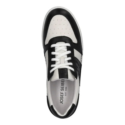 WOMEN'S JOSEF SEIBEL CLAIRE 27 | BLACK / WHITE LEATHER