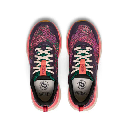 WOMEN'S KEEN LEIKI SPEED HIKING SHOE | PLUM PERFECT / FLORAL