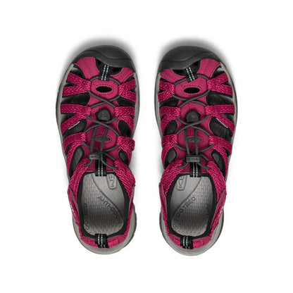 WOMEN'S KEEN WHISPER | BEAUJOLAIS / BLACK