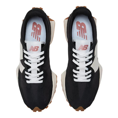 WOMEN'S NEW BALANCE 327 | BLACK / WHITE / MINERAL RED