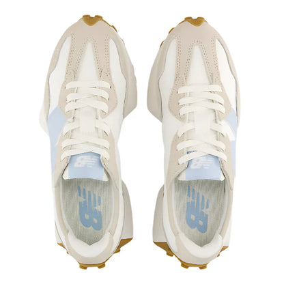 WOMEN'S NEW BALANCE 327 | TIMBERWOLF / SEA SALT / LIGHT CHROME BLUE
