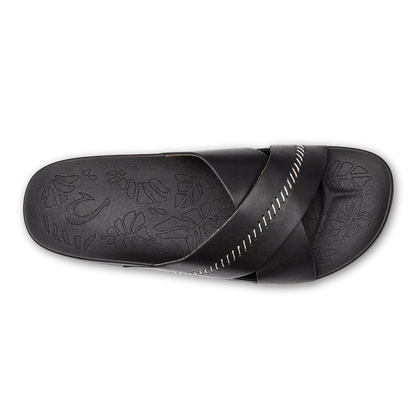 WOMEN'S OLUKAI KIPE'A 'OLU | BLACK / BLACK