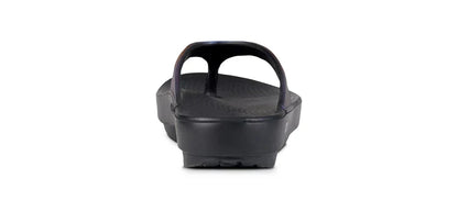 WOMEN'S OOFOS OOLALA LUXE SANDAL | MIDNIGHT SPECTRE