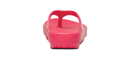 WOMEN'S OOFOS OOLALA SANDAL | NEON BERRY
