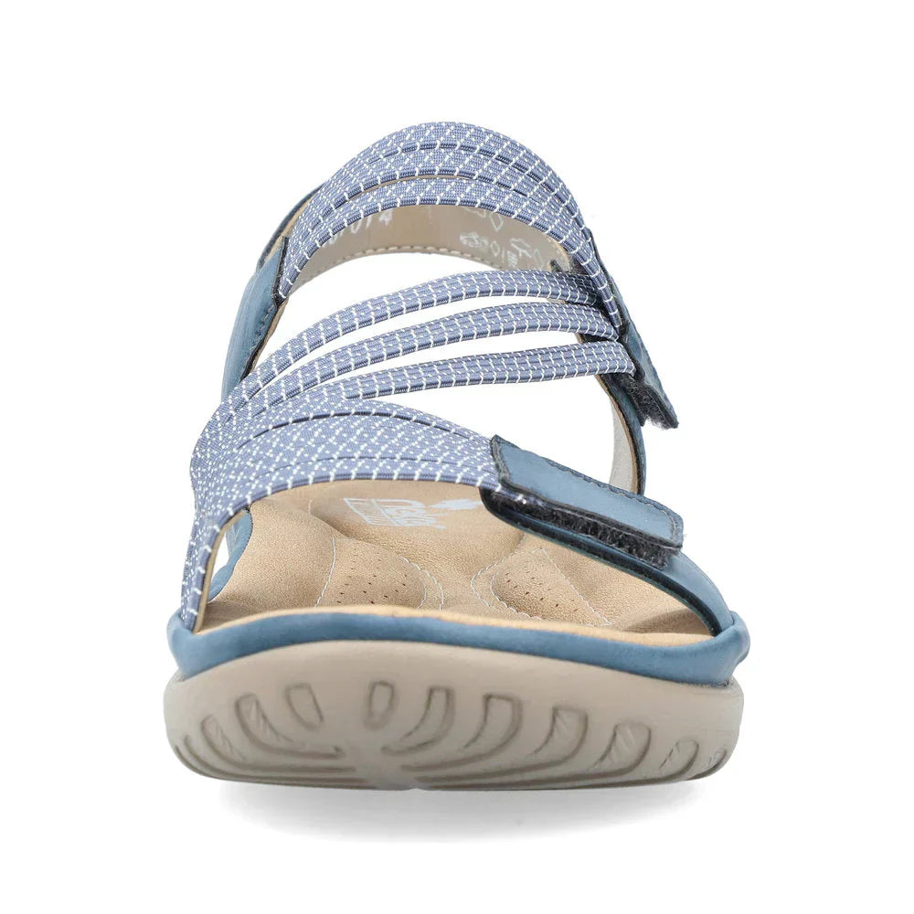 WOMEN'S RIEKER FRANJA 70 | ROYAL / JEANS-WEISS