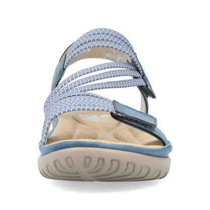 WOMEN'S RIEKER FRANJA 70 | ROYAL / JEANS-WEISS