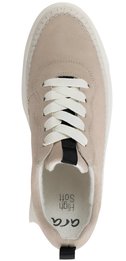 WOMEN'S ARA CORSICA SNEAKER | CREAM / SHELL
