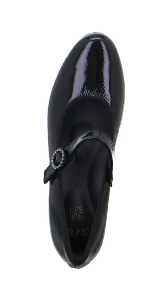 WOMEN'S ARA NOVELLE PUMP | BLACK PATENT