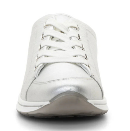 WOMEN'S ARA ORLANDO SLIP-ON SNEAKER | SILVER